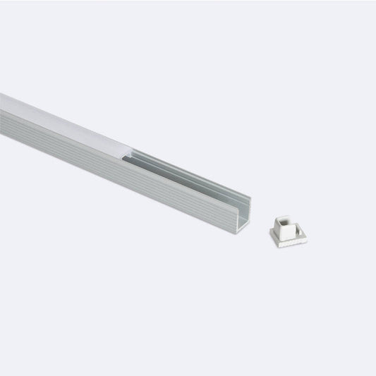 Aluminium profiel mini opbouw | voor LED-strip tot 6mm