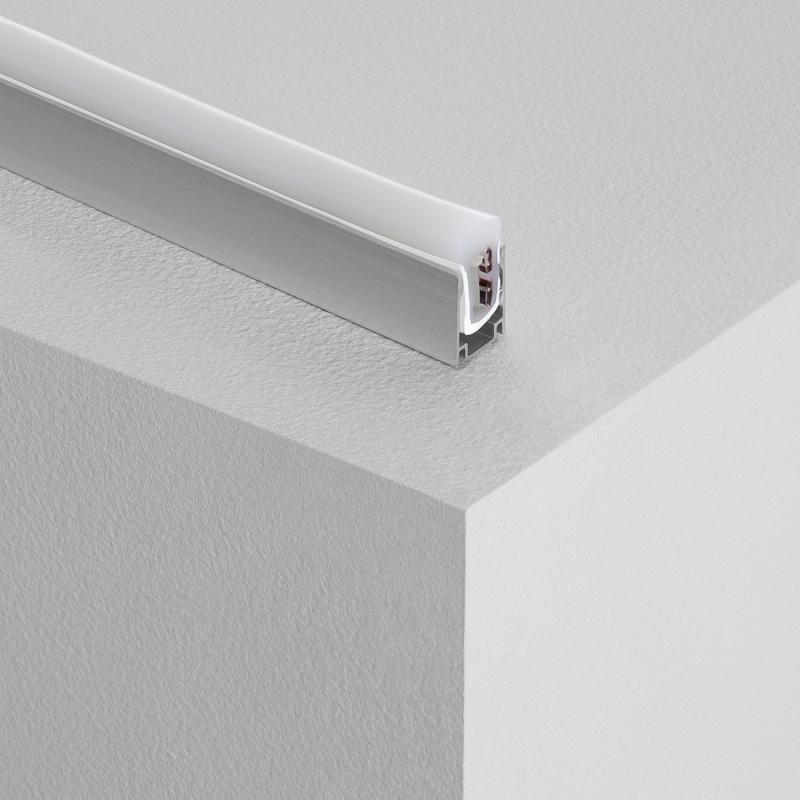 Lumexa Aluminium profiel 1m Neon led slang van RGB 11 W/m Halfrond 180º 220V AC 60 LED/m IP67 in te korten om de 100 cm