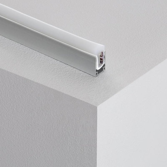Lumexa Aluminium profiel 1m Neon led slang van RGB 11 W/m Halfrond 180º 220V AC 60 LED/m IP67 in te korten om de 100 cm