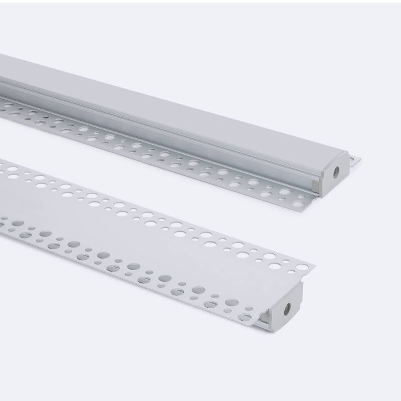 Lumexa Aluminium Profiel Gips/Pladur Integratie voor LED-strip tot 20 mm