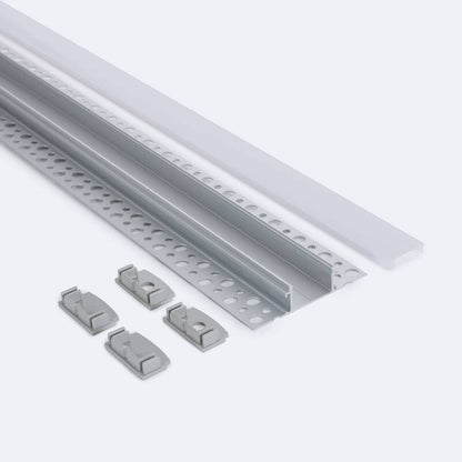 Lumexa Aluminium Profiel Gips/Pladur Integratie voor LED-strip tot 20 mm