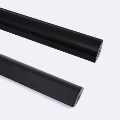 Aluminium profiel hoek rond | voor LED-strip tot 20mm