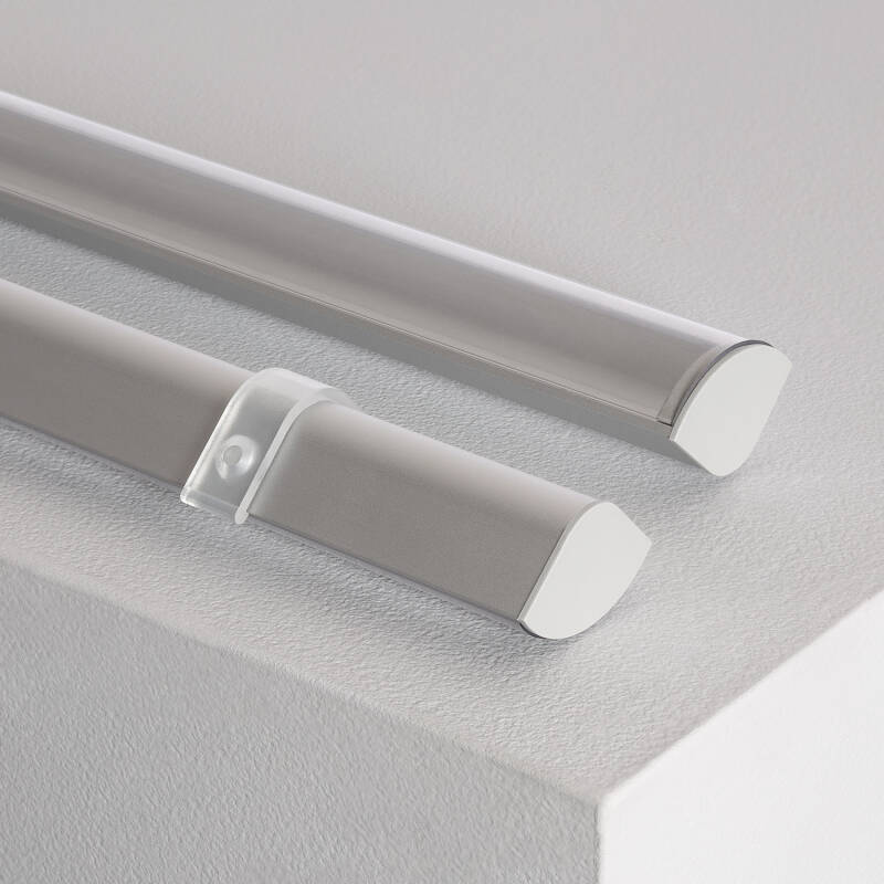 Aluminium profiel hoek rond | voor LED-strip tot 20mm