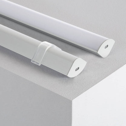 Aluminium profiel hoek rond | voor LED-strip tot 20mm