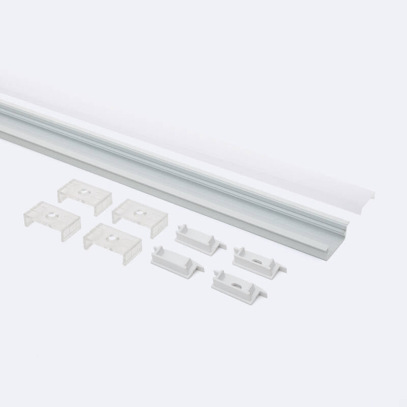 Lumexa Aluminium Profiel Inbouw voor Dubbele LED-strip tot 18 mm