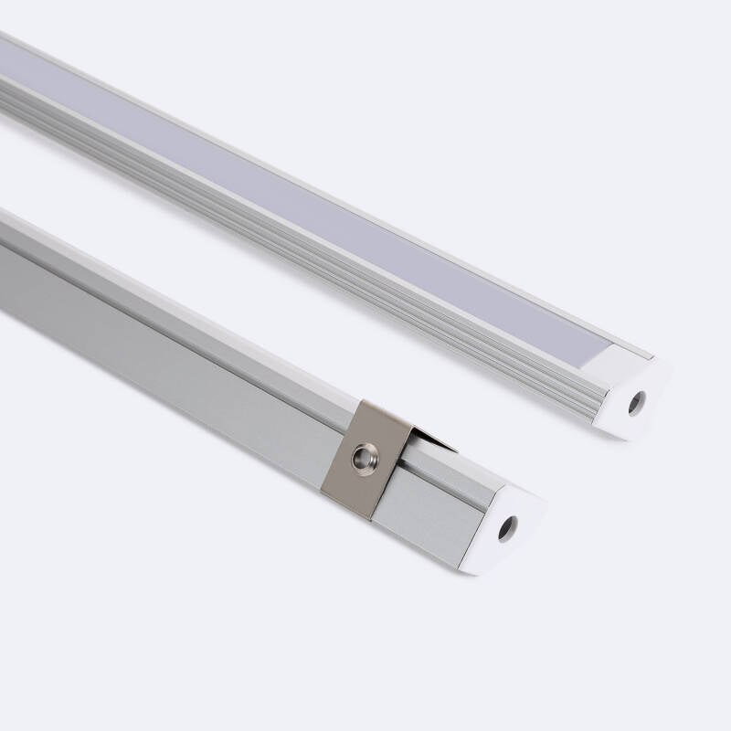 Lumexa Aluminium Profiel Opbouw Hoek 2m voor LED-strip tot 11 mm