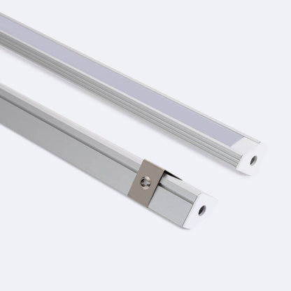 Lumexa Aluminium Profiel Opbouw Hoek 2m voor LED-strip tot 11 mm