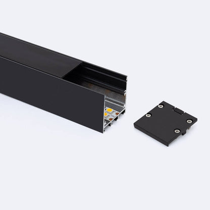 Aluminium profiel opbouw clip-on verzonken | voor LED-strip tot 24mm