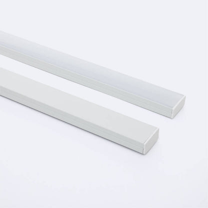 Aluminium profiel opbouw | voor dubbele LED-strip tot 20mm