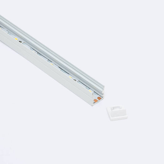 Aluminium profiel opbouw | voor LED-strip tot 8mm