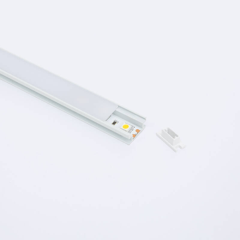Lumexa Aluminium vloerprofiel voor LED-strip tot 10 mm