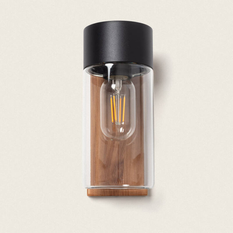 Lumexa Isobaro Buiten Wandlamp RVS en Glas IP44 E27