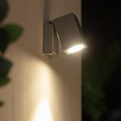 Lumexa Onubivo Buiten Wandlamp Vierkant GU10