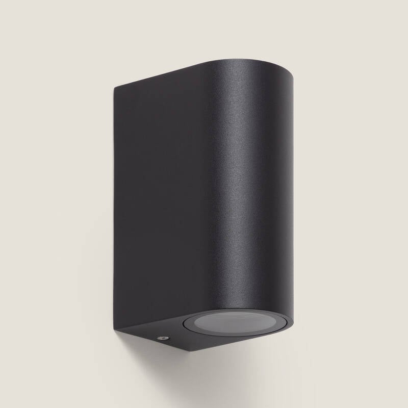Lumexa Galavo Buiten Wandlamp Up/Down Zwart 2x GU10