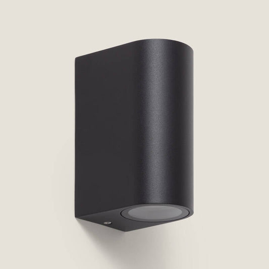 Lumexa Galavo Buiten Wandlamp Up/Down Zwart 2x GU10
