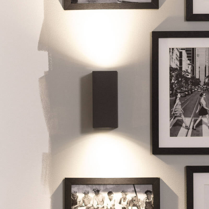 Lumexa Misenavo Buiten Wandlamp Up/Down Donkergrijs 2x GU10