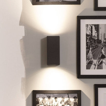 Lumexa Misenavo Buiten Wandlamp Up/Down Donkergrijs 2x GU10