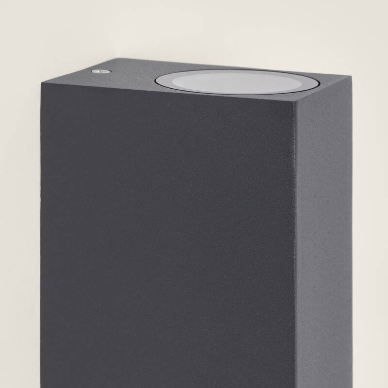 Lumexa Misenavo Buiten Wandlamp Up/Down Donkergrijs 2x GU10