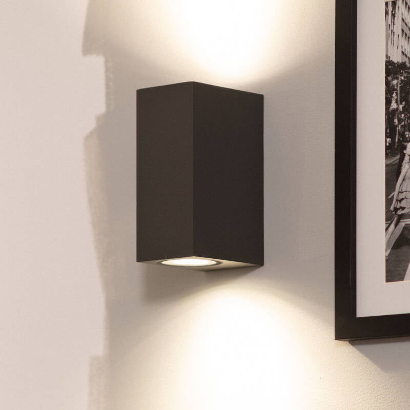 Lumexa Misenavo Buiten Wandlamp Up/Down Donkergrijs 2x GU10