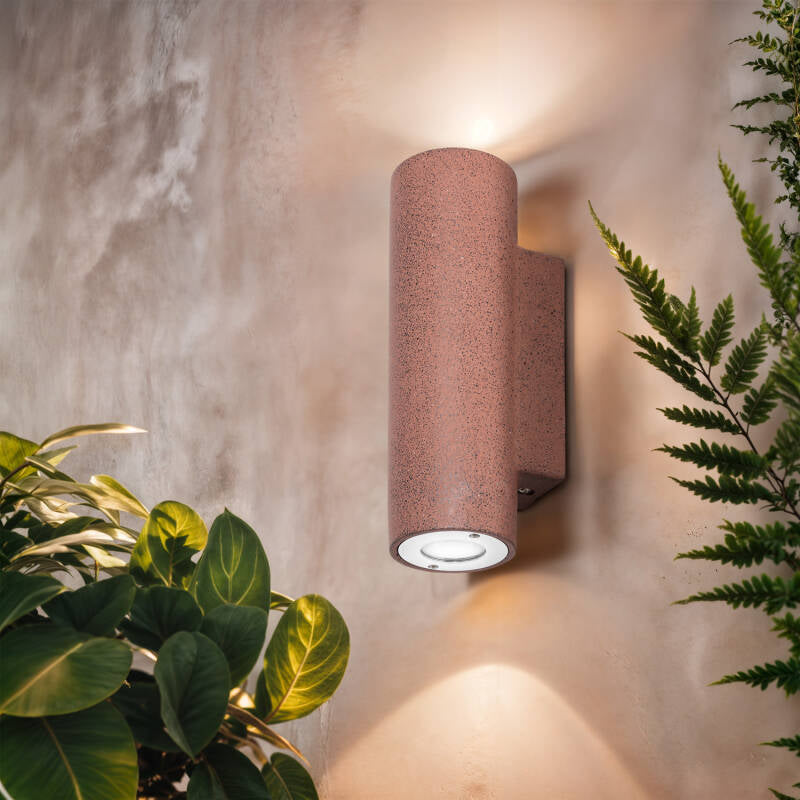 Lumexa Banjaro Buiten Wandlamp Cement Up/Down IP65 2x GU10