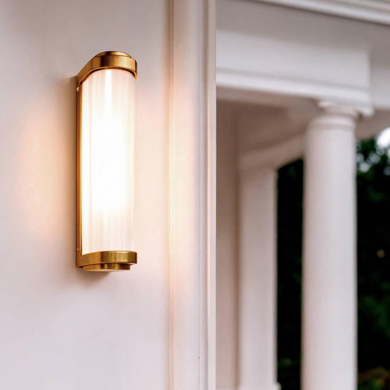 Lumexa Peridaro Buiten Wandlamp Glas en Metaal