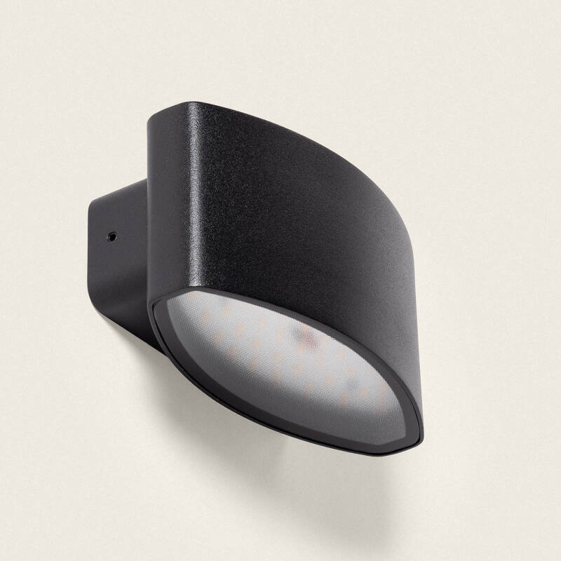 Lumexa Mashavo LED Buiten Wandlamp 15W Rechthoekig Zwart