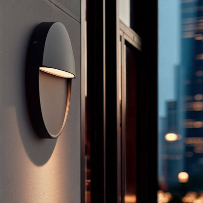 Lumexa Jantaro LED Buiten Wandlamp Rond 6,5W CCT