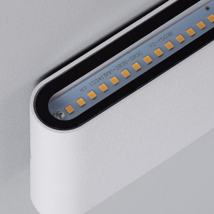Lumexa Lumano LED Buiten Wandlamp Up/Down 6W Vierkant Wit IP65