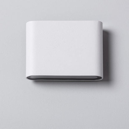 Lumexa Lumano LED Buiten Wandlamp Up/Down 6W Vierkant Wit IP65