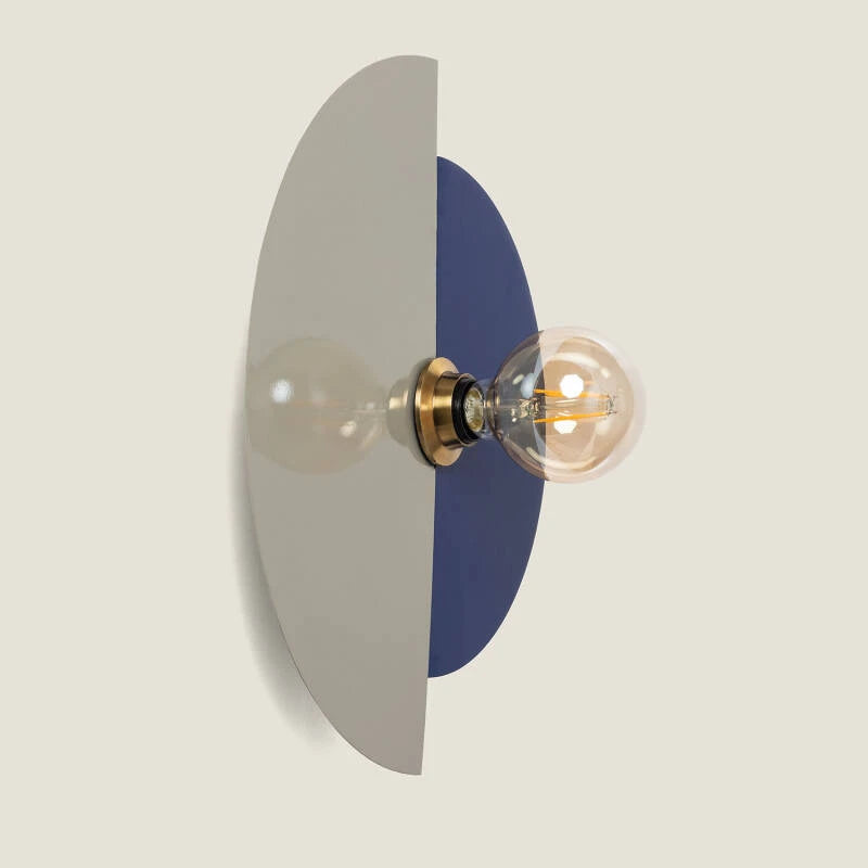 Dolenaro wandlamp metaal blauw