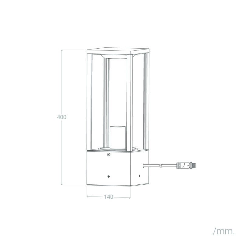 Lumexa Bayalo LED Outdoor Beacon E27 40W