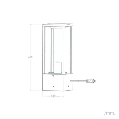 Lumexa Bayalo LED Outdoor Beacon E27 40W