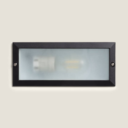 Lumexa Nicharo Wandinbouwarmatuur E27 Zwart IP44