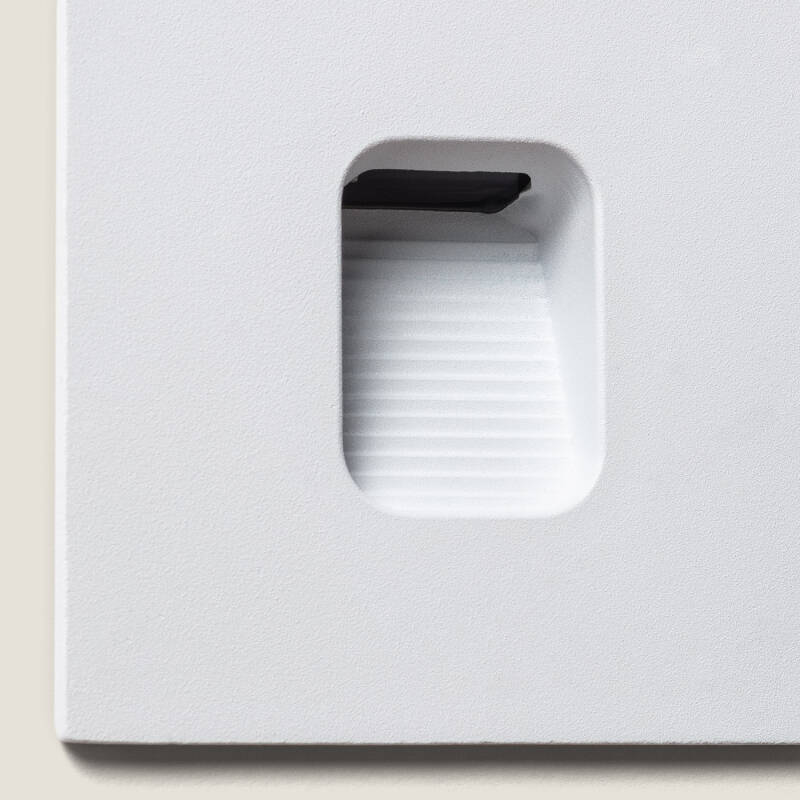 Lumexa Olitaro LED Wandinbouwspot Vierkant Wit
