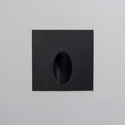 Lumexa Ellisavo LED Wandinbouwspot 3W Vierkant Zwart