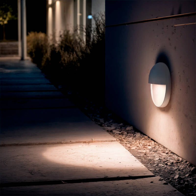 Lumexa Jadaro LED Buiten Wandlamp Rond 3W IP65