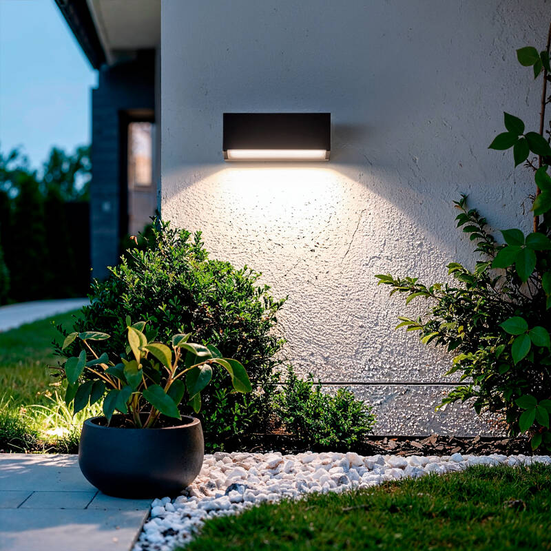 Lumexa Tunaro LED Buiten Wandlamp 3W Rechthoekig