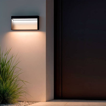 Lumexa Columbo LED Buiten Wandlamp 6W Zwart