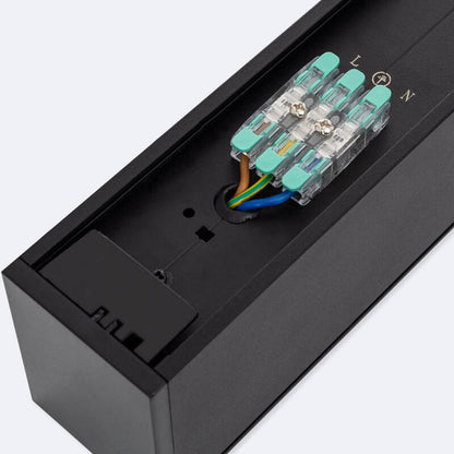 Linbaro LED lineaire lichtbalk zwart zijaanzicht