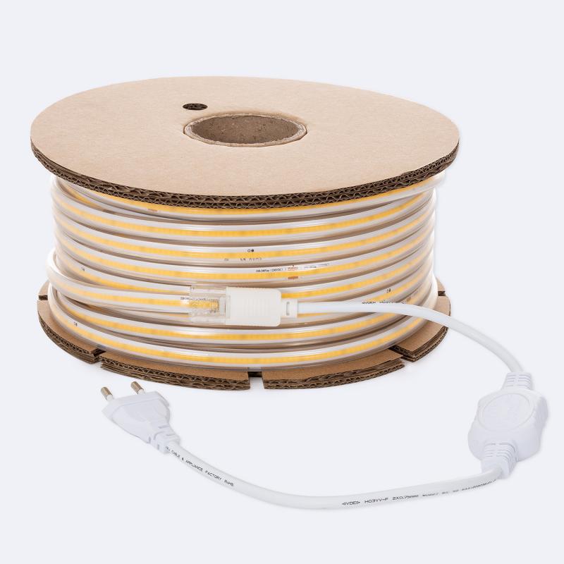 Lumexa Netivo LED-strip 230V COB 320 LED/m Dimbaar IP65 CRI90 Rol 50 m