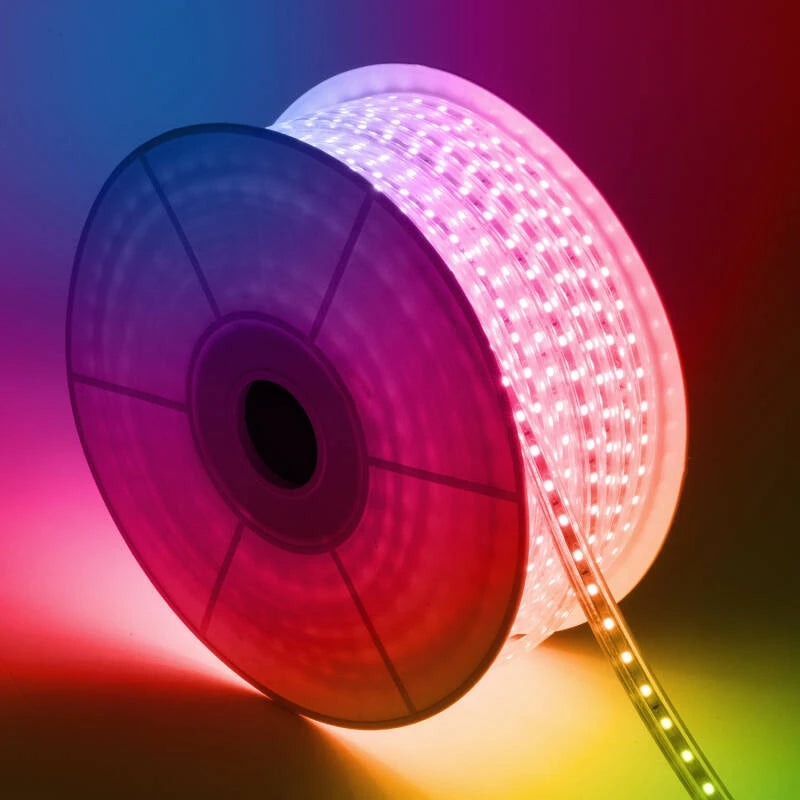 Lumexa Rgbano LED-strip RGB 230V 60 LED/m IP65 Rol 50 m