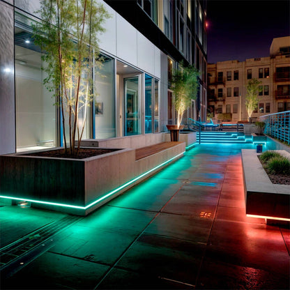 Lumexa Rgbano LED-strip RGB 230V 60 LED/m IP65 Rol 50 m