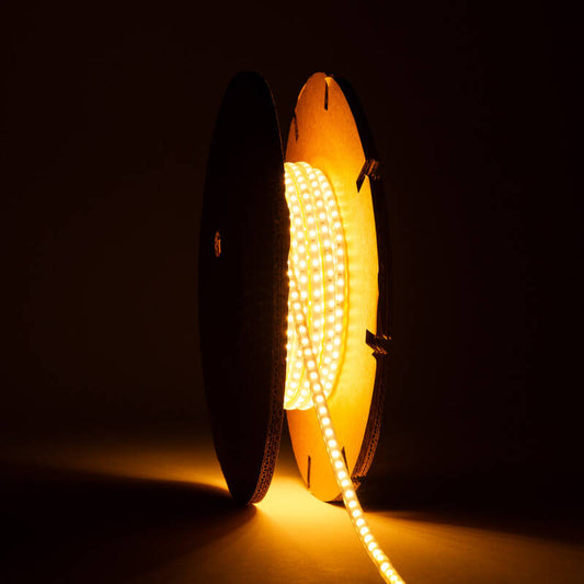 Lumexa Netano LED-strip 230V SMD 120 LED/m 12W/m Dimbaar Rol 20 m