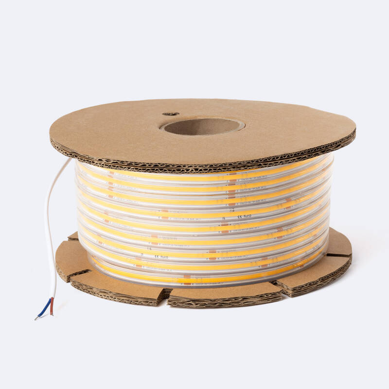 Lumexa Netavo LED-strip 230V COB 320 LED/m Dimbaar IP65 Rol 50 m