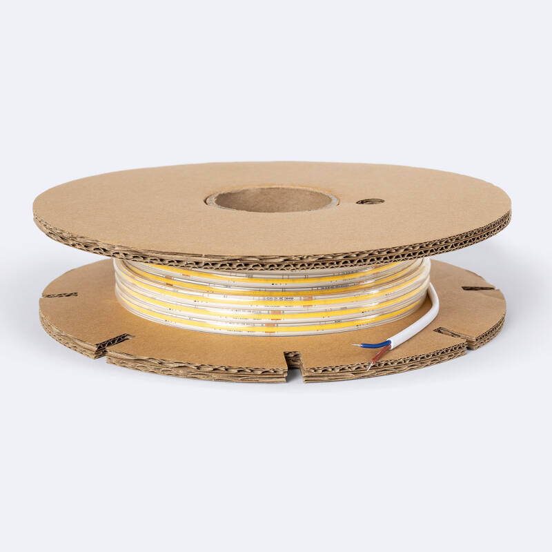 Lumexa Netavo LED-strip 230V COB 480 LED/m Dimbaar Rol 20 m