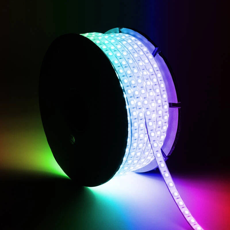 Lumexa Rgbivo LED-strip RGB 230V SMD 60 LED/m IP65 Rol 50 m