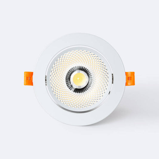 Downlight | COB | Richtbaar | zaagmaat Ø113mm | 2700K/4000K/5000K | 15W | Wit