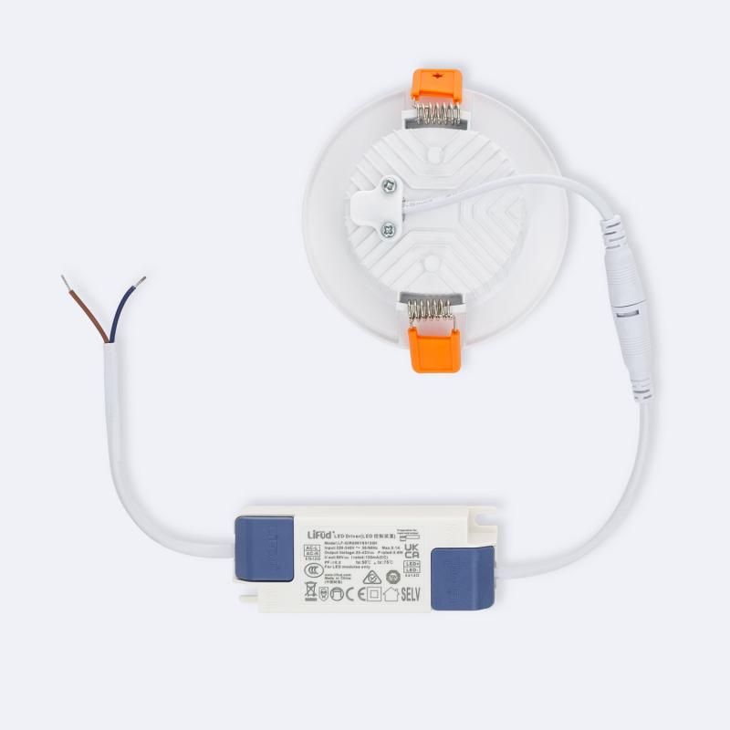 Lumexa Downlight LED 6W Chip OSRAM Aero 110 lm/W LIFUD Zaagmaat Ø80 mm