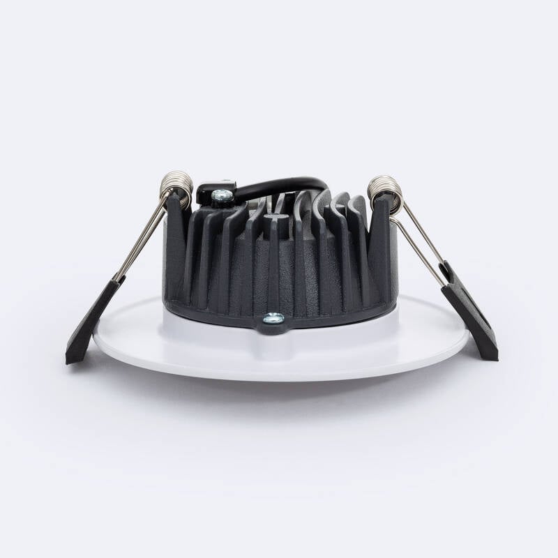 Aerano | Downlight rond microprismatisch | zaagmaat Ø75mm | 2700K | 7W | IP44