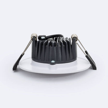 Aerano | Downlight rond microprismatisch | zaagmaat Ø75mm | 2700K | 7W | IP44